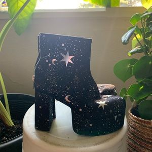 Dolls Kill Moon/Star Boots
